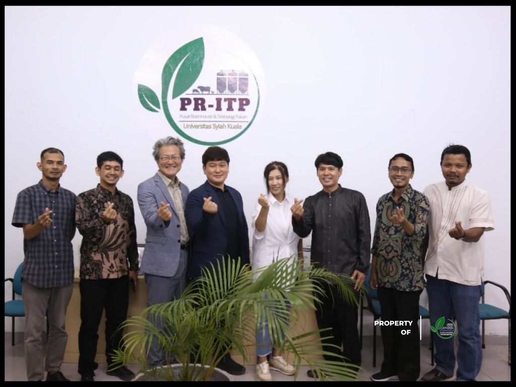 Kepala PR-ITP USK Terima Kunjungan CEO Perusahaan Pakan Korea