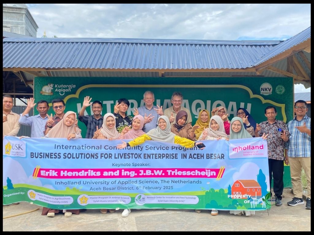 Dosen USK dan Inholand University Belanda Gelar Pengabdian Internasional Bersama di Aceh Besar