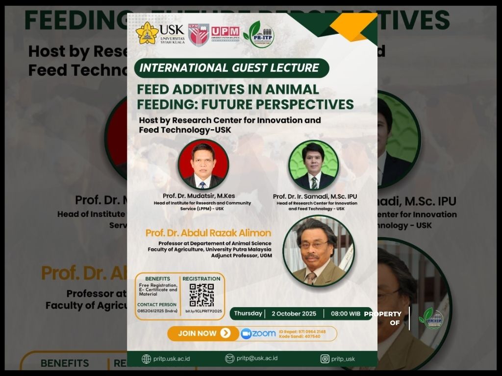 PR-ITP USK Gelar International Guest Lecture, Diikuti Partisipan dari Lima Negara