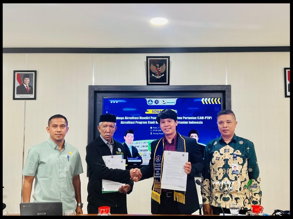 PR-ITP Perluas Jejaring Kemitraan melalui MoA dengan Fakultas Pertanian dan Program Studi Peternakan Universitas Teuku Umar